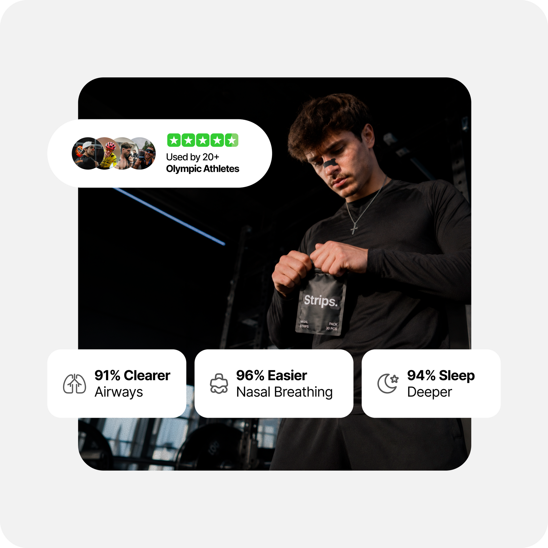 HiStrips - Nasal Breathing Strips